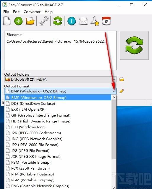 Easy2Convert JPG to IMAGE下载,JPG转换器,JPG转换