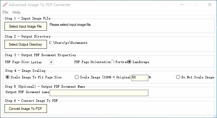 Advanced Image To PDF Converter,图片转PDF,图片转换