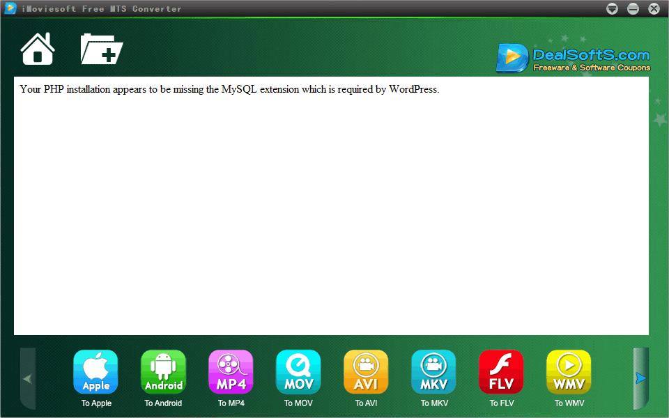Free MTS Converter,mts转换,视频转换,格式转换